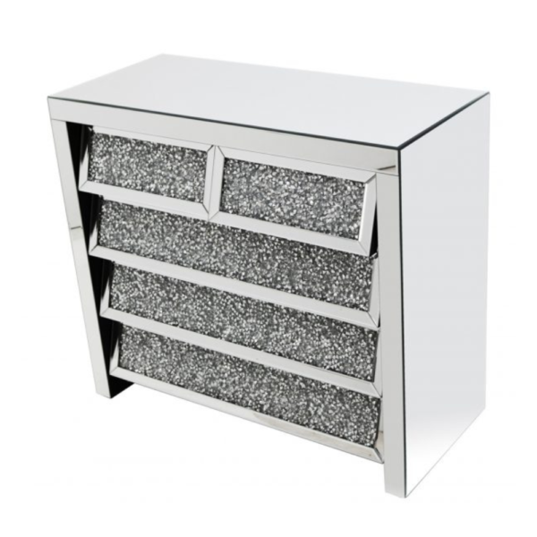 Angled Gatsby 5 Drawer Chest - Avery Furnishings