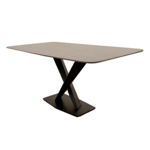 Apollo 1.6 Black Dining Table with Black Sintered Stone - Avery Furnishings