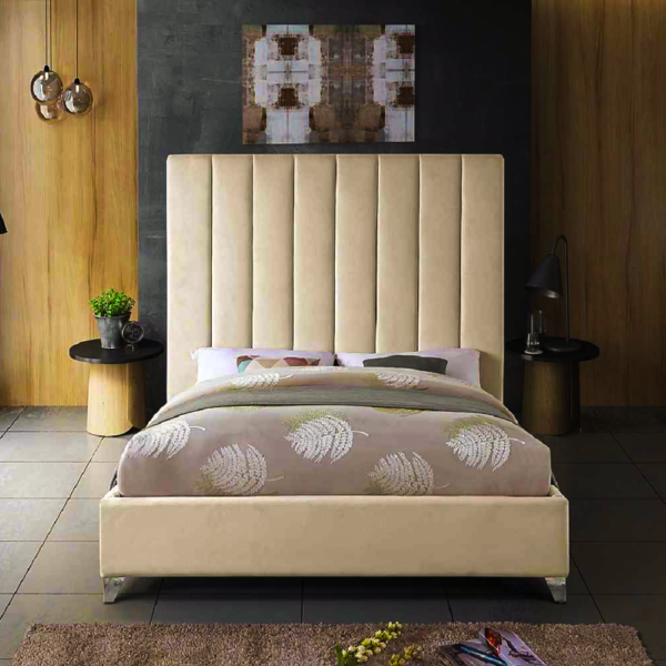 Alexo-Tall-Headboard-Bed-Frame - Avery Furnishings