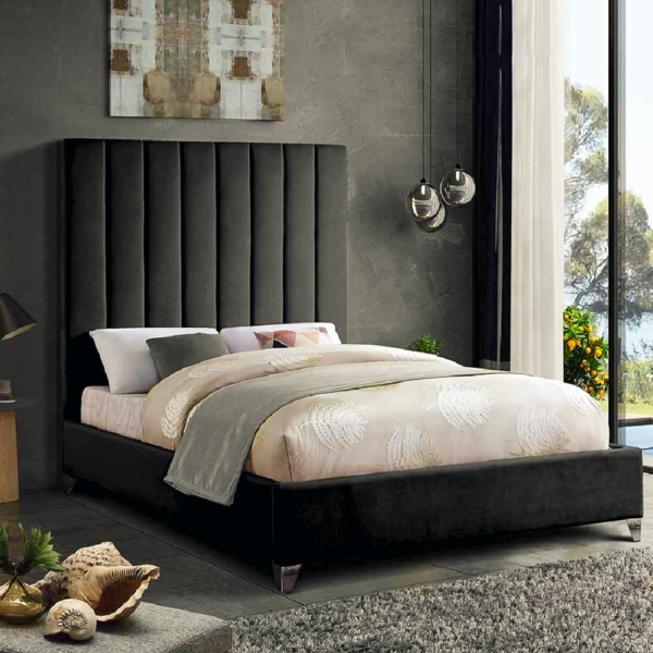 Alexo-Tall-Headboard-Bed-Frame - Avery Furnishings