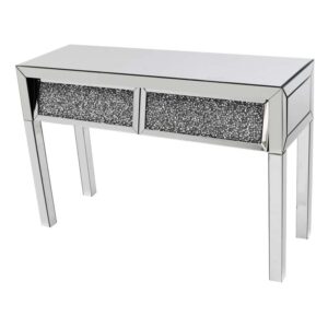 Angled Gatsby 2 Drawer Console Table - Avery Furnishings