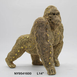 14ƒ?? Gold Gorilla diy ornaments - Avery Furnishings