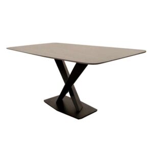 Apollo 1.6 Black Dining Table with Black Sintered Stone dining room table - Avery Furnishings