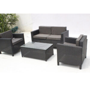 4 Seater Rattan Lounge Set ƒ?? Garden Furniture rattan corner sofa - Avery Furnishings